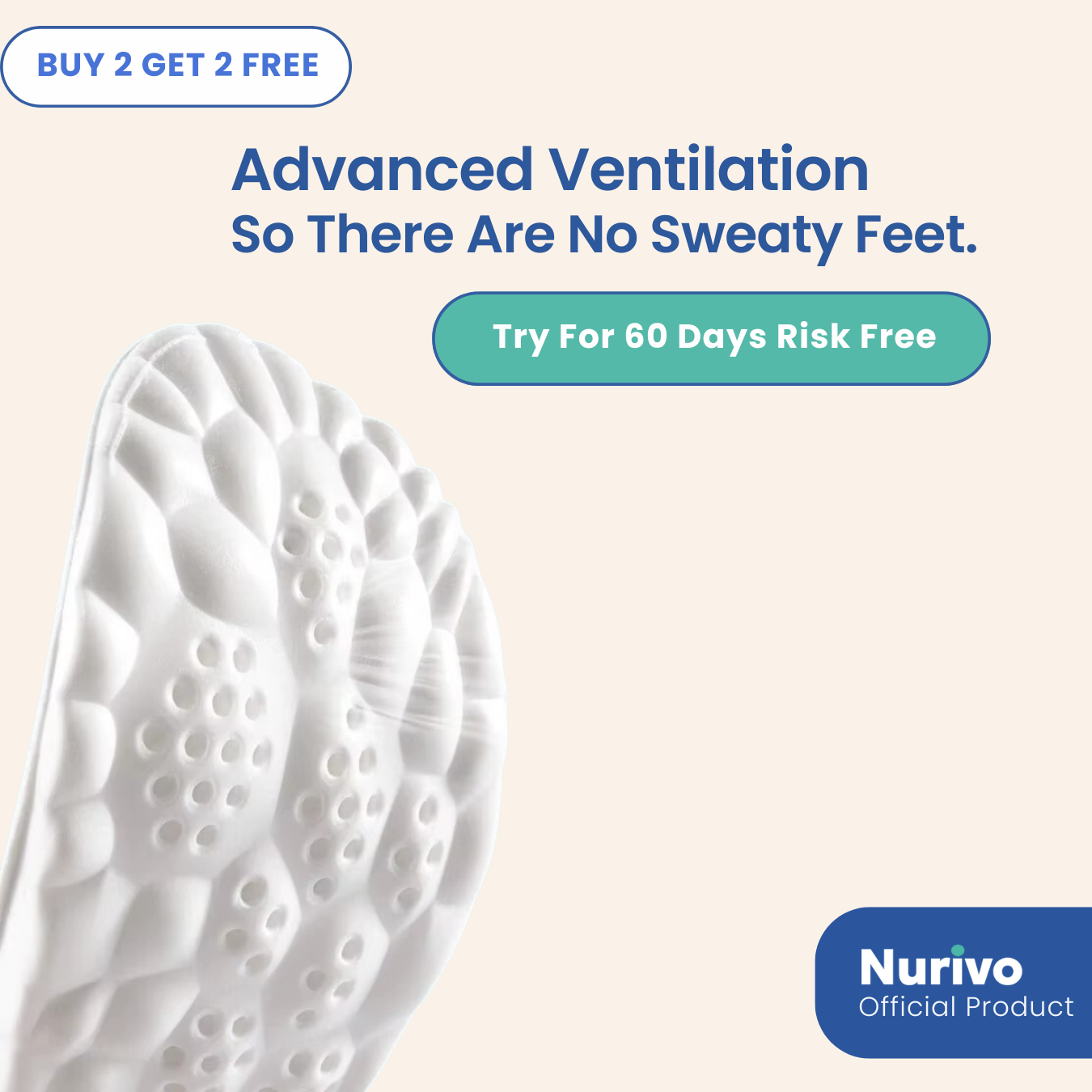 NuriPro© Cloud Insoles