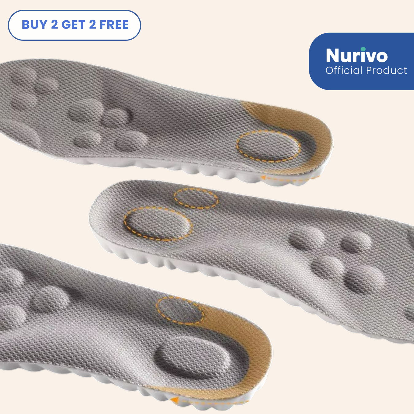 NuriPro© Cloud Insoles